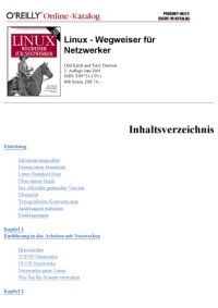 cover of the book Linux. Wegweiser für Netzwerker