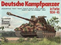 cover of the book Deutsche Kampfpanzer in Farbe 1934 - 1945