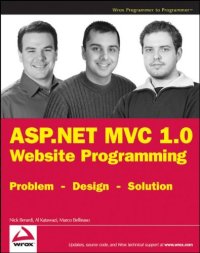 cover of the book ASP.NET MVC 1.0 Website Programming: Problem - Design - Solution (Wrox Programmer to Programmer)