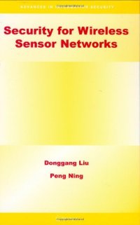 cover of the book Security for Wireless Sensor Networks (Advances in Information Security)