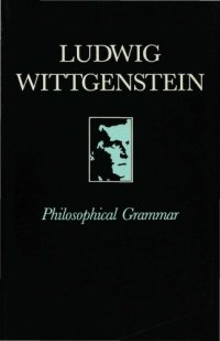 cover of the book Philosophical Grammar