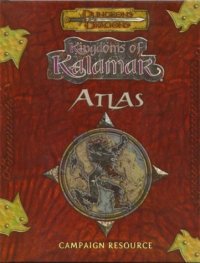 cover of the book Kingdoms of Kalamar Atlas (Dungeons & Dragons)