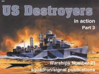 cover of the book US Destroyers in Action Part 3