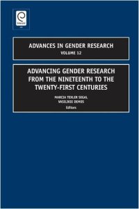 cover of the book Advancing Gender Research from the Nineteenth to the Twenty-First Centuries