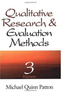 cover of the book Qualitative Research & Evaluation Methods