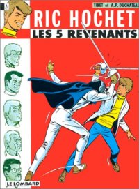 cover of the book Ric Hochet, tome 10 : Les cinq revenants