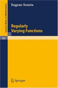 cover of the book Regularly Varying Functions