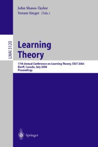 cover of the book Learning Theory