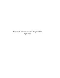 cover of the book Renewal Processes and Repairable Systems