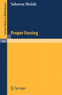 cover of the book Proper Forcing