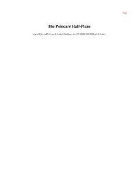 cover of the book The Poincare Half-Plane: A Gateway to Modern Geometry