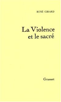 cover of the book La violence et le sacré