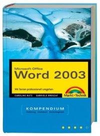 cover of the book Microsoft Office Word 2003 Kompendium  GERMAN 