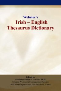 cover of the book Websters Irish - English Thesaurus Dictionary