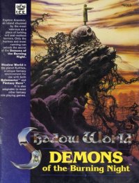 cover of the book Demons of the Burning Night (Rolemaster Shadow World)