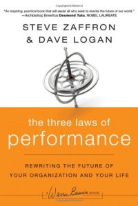 cover of the book The Three Laws of Performance: Rewriting the Future of Your Organization and Your Life (J-B Warren Bennis Series)