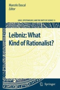 cover of the book Leibniz: What Kind of Rationalist?