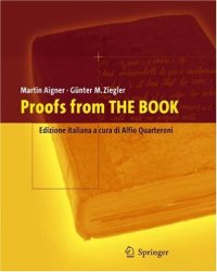 cover of the book Proofs from the Book: Edizione italiana a cura di Alfio Quarteroni