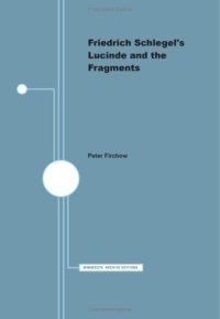 cover of the book Friedrich Schlegel's Lucinde and the Fragments