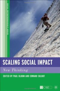 cover of the book Scaling Social Impact: New Thinking