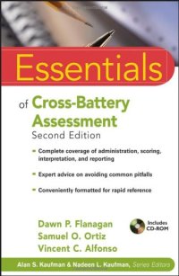 cover of the book Essentials of Cross-Battery Assessment (Essentials of Psychological Assessment)