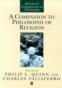 cover of the book A Companion to Philosophy of Religion