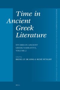 cover of the book Time in Ancient Greek Literature