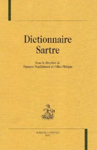 cover of the book Dictionnaire Sartre