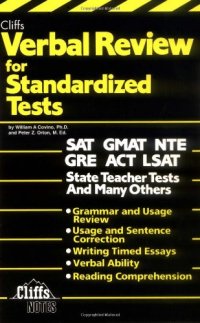 cover of the book Verbal Review for Standardized Tests