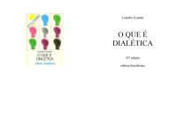 cover of the book O que é Dialética