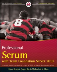 cover of the book Professional Scrum with Team Foundation Server 2010