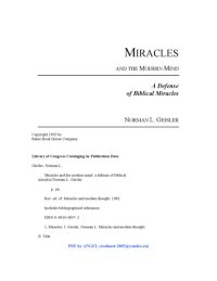 cover of the book Miracles and the Modern Mind: A Defense of Biblical Miracles