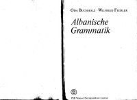 cover of the book Albanische Grammatik