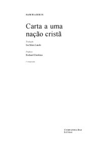 cover of the book Carta a Uma Nação Cristã