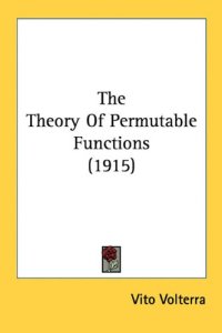 cover of the book Theory of Permutable Functions