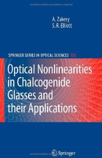 cover of the book Optical Nonlinearities in Chalcogenide Glasses and their Applications