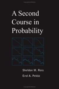 cover of the book A Second Course in Probability