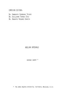 cover of the book Abelian integrals