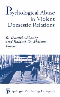 cover of the book Psychological Abuse in Violent Domestic Relations