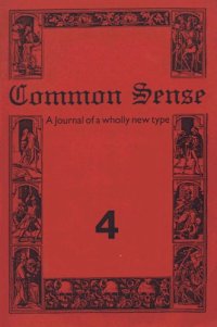 cover of the book Common Sense: Journal of the Edinburgh Conference of Socialist Economists vol 4