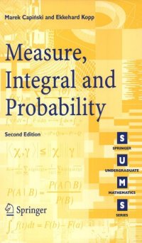 cover of the book Measure, Integral and Probability