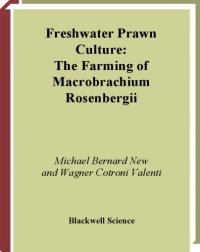 cover of the book Freshwater Prawn Culture: The Farming of Macrobrachium Rosenbergii