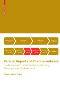 cover of the book Parallel Imports of Pharmaceuticals: Evidence from Scandinavia and Policy Proposals for Switzerland