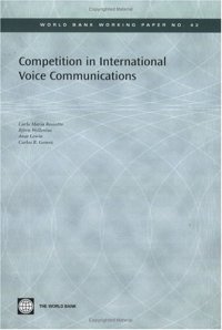 cover of the book Competition in international voice communication