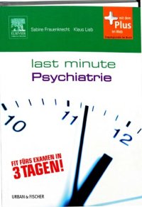 cover of the book Last Minute: Psychiatrie