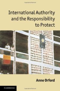 cover of the book International Authority and the Responsibility to Protect