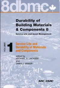 cover of the book Durability of Building Materials and Components 8: Service life and durability of materials and components