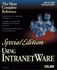 cover of the book Using IntranetWare