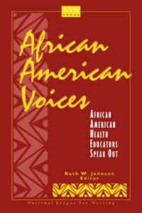 cover of the book African American voices: African American health educators speak out