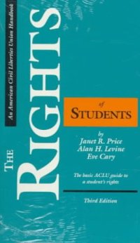 cover of the book The rights of students: the basic ACLU guide to a student's rights